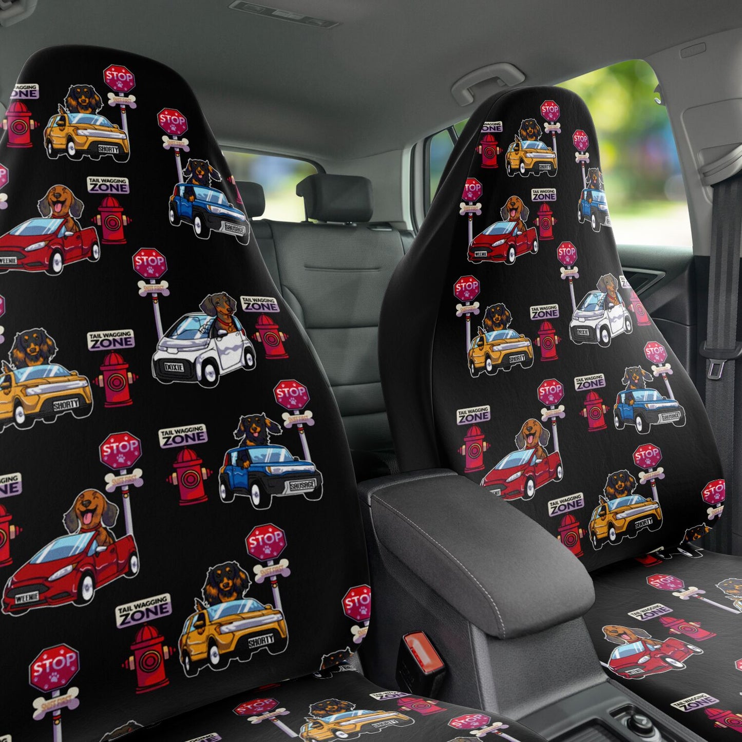 Dachshund Seat Cover for Car/SUV Bucket Seats