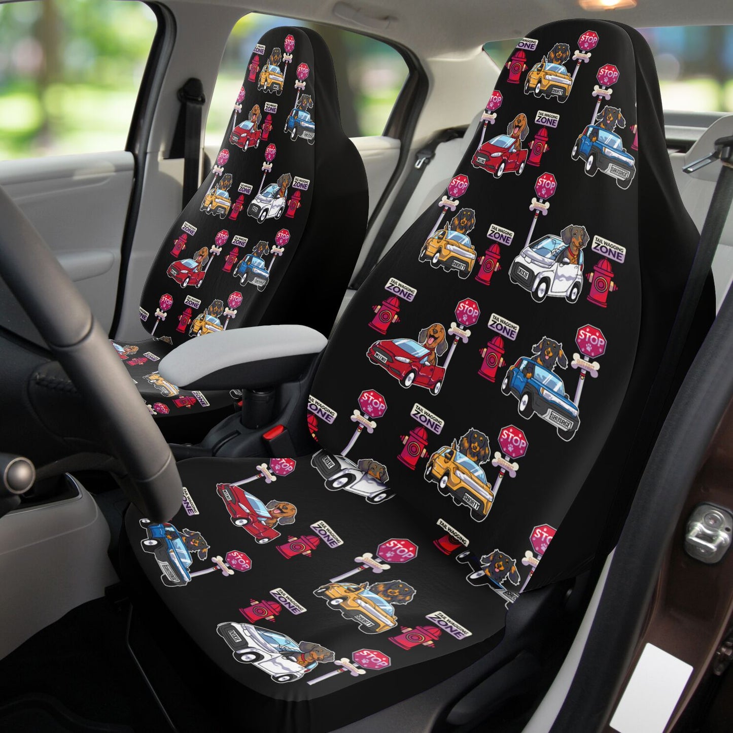 Dachshund Seat Cover for Car/SUV Bucket Seats